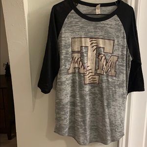 Texas A&M Baseball Tee